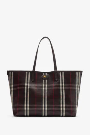 中型 Highlands 托特包 紅木色