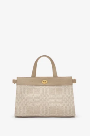 小型 Cotswolds 托特包 自然米